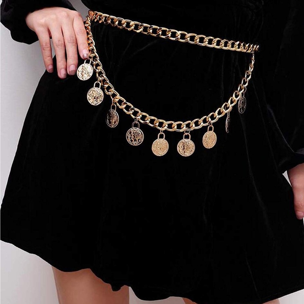 Chain link belt